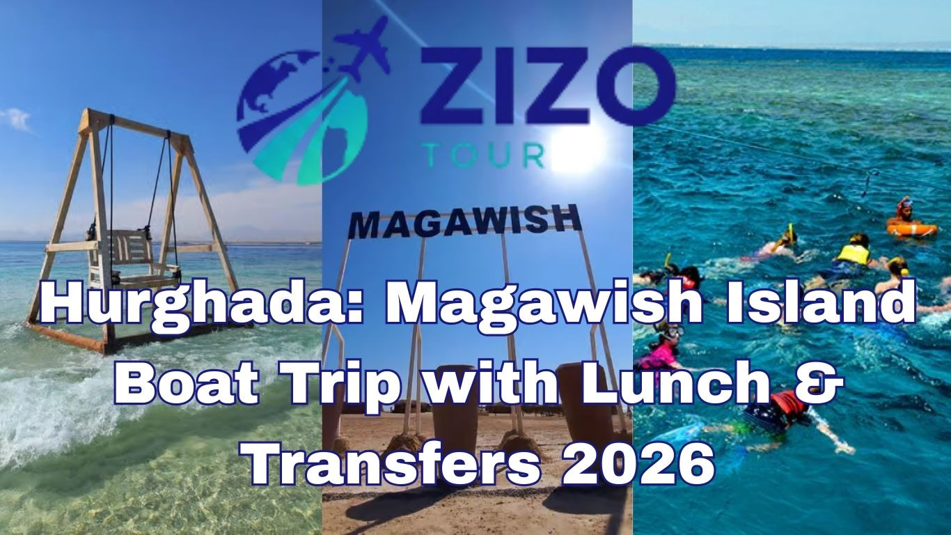 Hurghada: Magawish Island Boat Trip with Lunch & Transfers 2026