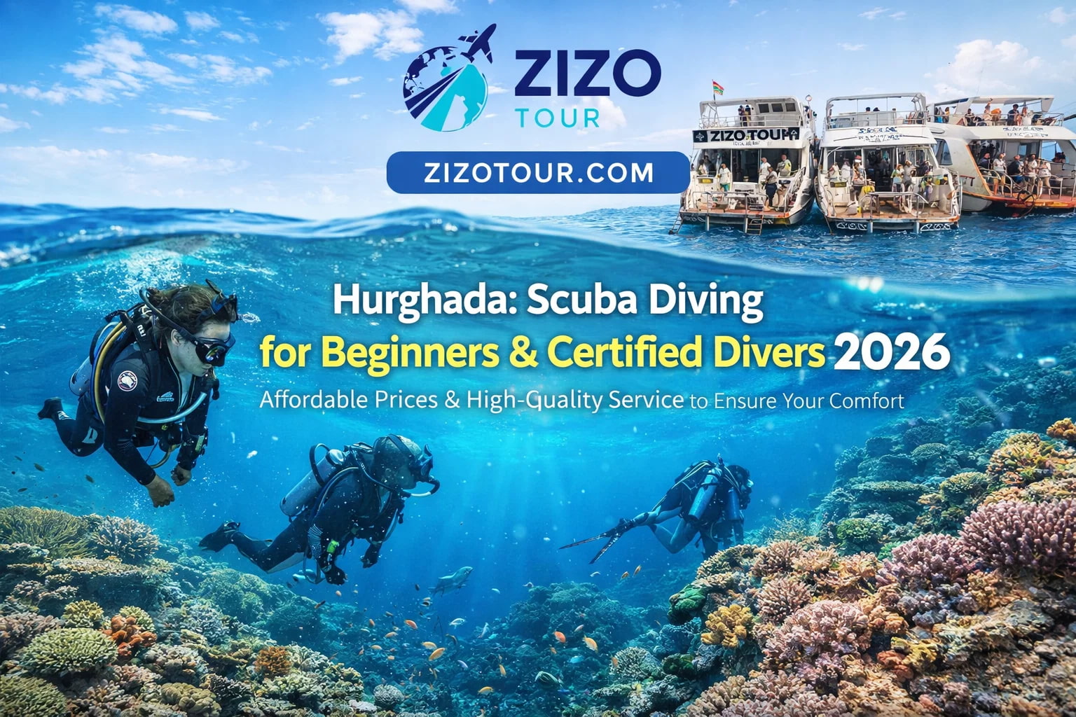Hurghada: Scuba Diving for Beginners & Certified Divers 2026