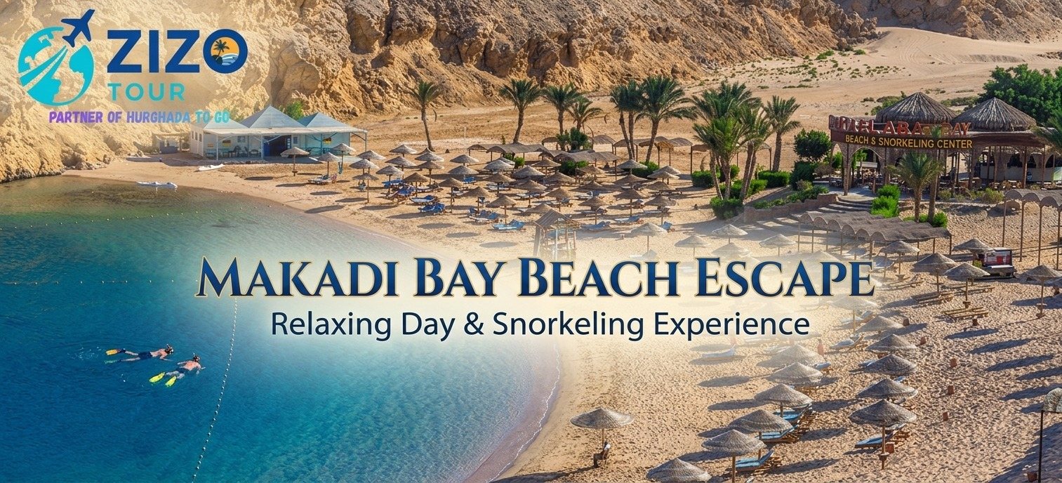 Makadi Bay Beach Escape | Relaxing Day & Snorkeling Experience