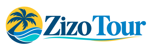 Logo Zizo Tour, soleil et vagues
