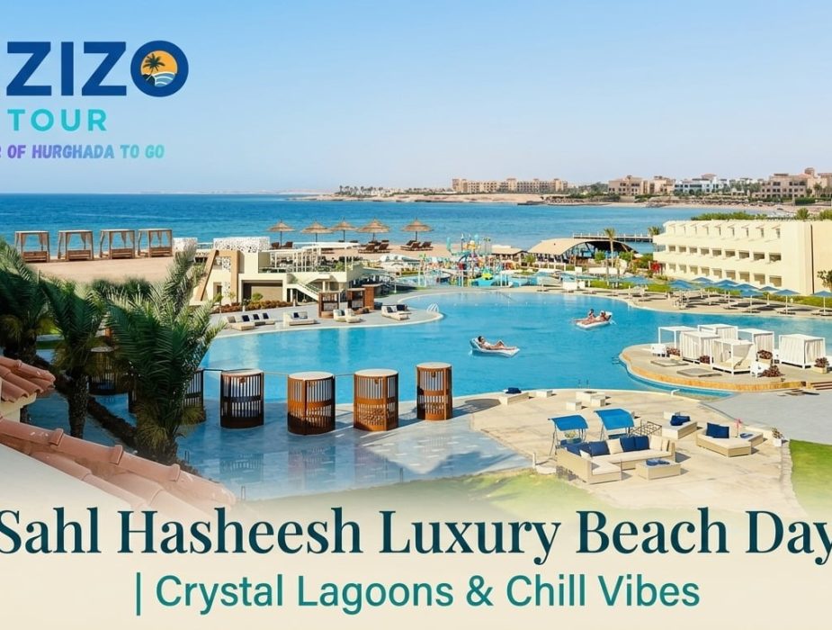 Sahl Hasheesh Luxury Beach Day | Crystal Lagoons & Chill Vibes
