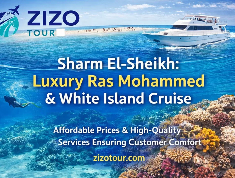 Sharm El-Sheikh: Luxury Ras Mohammed & White Island Cruise