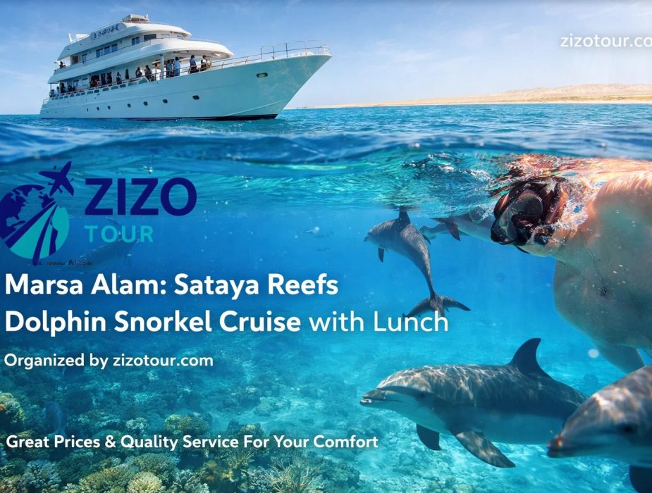 Marsa Alam: Sataya Reefs Dolphin Snorkel Cruise with Lunch
