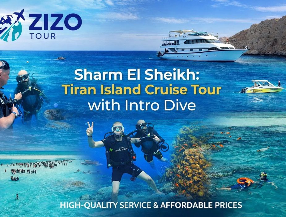 Sharm El Sheikh: Tiran Island Cruise Tour with Intro Dive