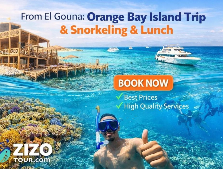 From El Gouna: Orange Bay Island Trip & Snorkeling & Lunch